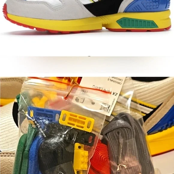 Adidas ZX 8000 LEGO Limited Edition Shoes Men's - Picture 2 of 5